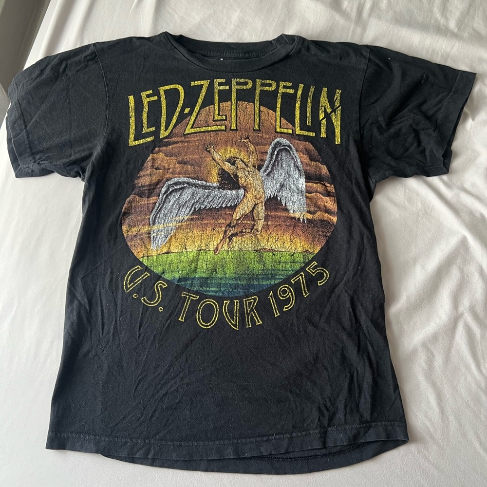 Led Zeppelin concert t shirt